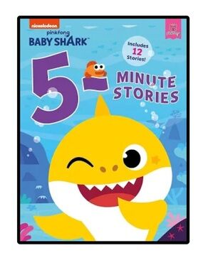 BUNDLE & SAVE🦈 Baby Shark 5-Minute Stories Hardcover Book
